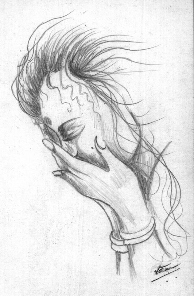 Picture Name: Feelings
Medium: Pencil Sketch